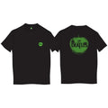 The Beatles Unisex T-Shirt: In Apple (Black) (Back Print) (LOS)