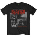 The Beatles Unisex T-Shirt: Here they come (Black)