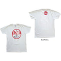 The Beatles Unisex T-Shirt: Vintage I Love The Beatles (White) (Back Print) (LOS)