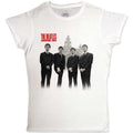 The Beatles Ladies T-Shirt: Beatles In Liverpool (White)