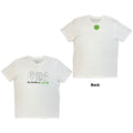The Beatles Unisex T-Shirt: On Apple (White) (Back Print)