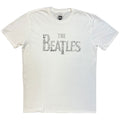 The Beatles Unisex T-Shirt: Drop T Tickets (White)