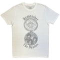 The Beatles Unisex T-Shirt: Remember (White)
