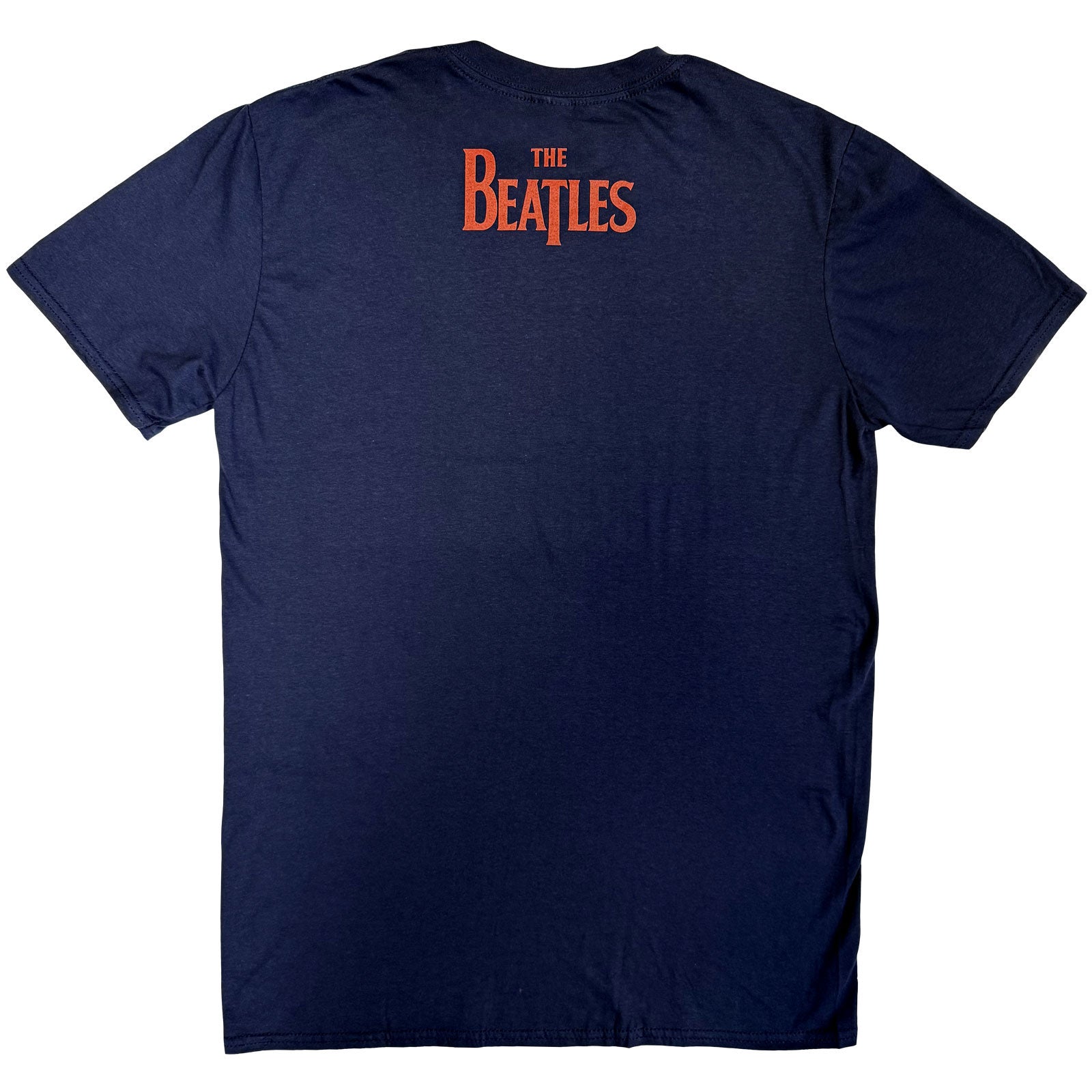The Beatles Unisex T-Shirt: You Never Give Me Your Money (Navy Blue) (Back Print)
