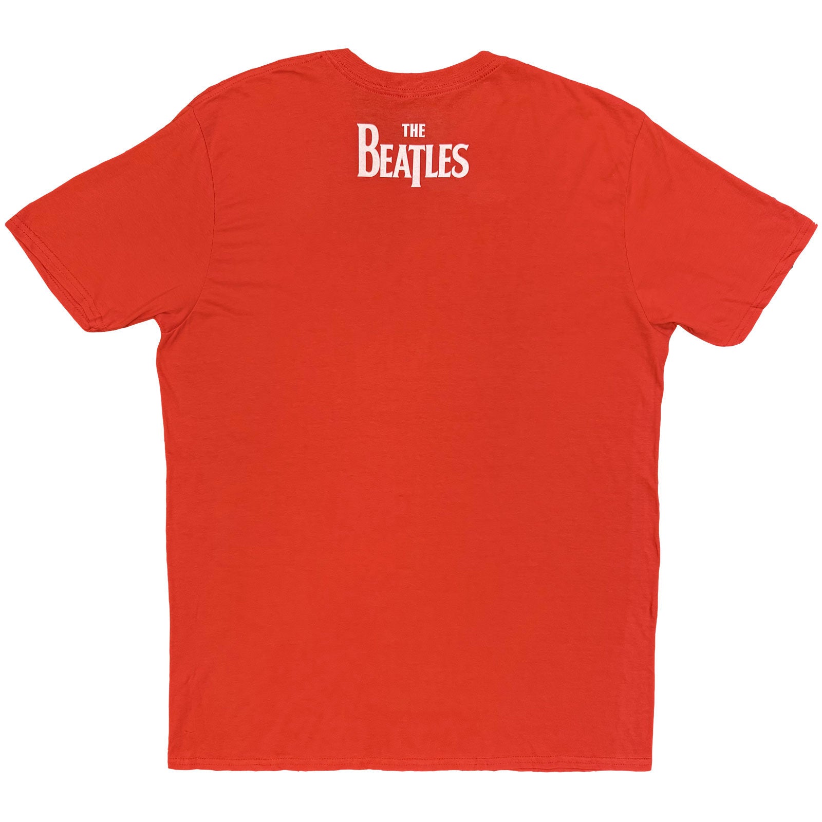 The Beatles Unisex T-Shirt: Penny Lane (Red) (Back Print)