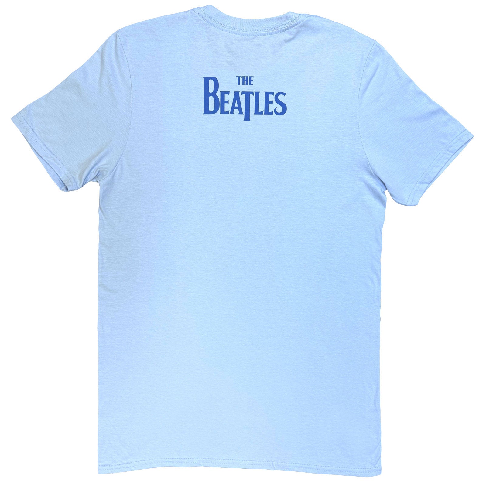 The Beatles Unisex T-Shirt: A Day in the Life (Light Blue) (Back Print)