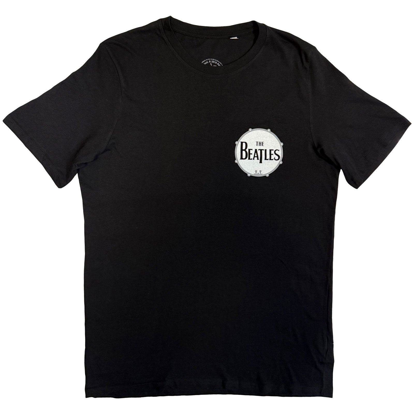 The Beatles Unisex T-Shirt: Washington Coliseum (Black) (Back Print)