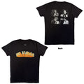 The Beatles Unisex T-Shirt: Live in Japan (Black) (Back Print)