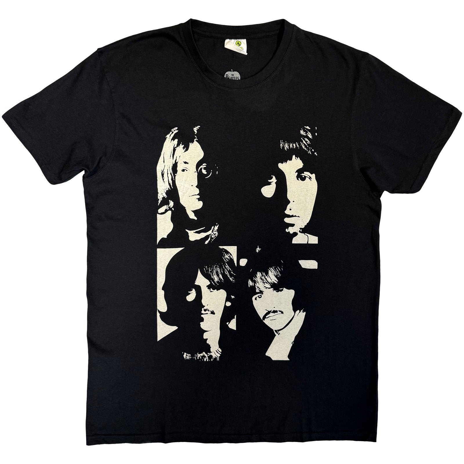 The Beatles Unisex T-Shirt: Back In The USSR (Black) (Back Print)