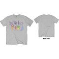 The Beatles Unisex T-Shirt: White Album Back (Grey) (Back Print)