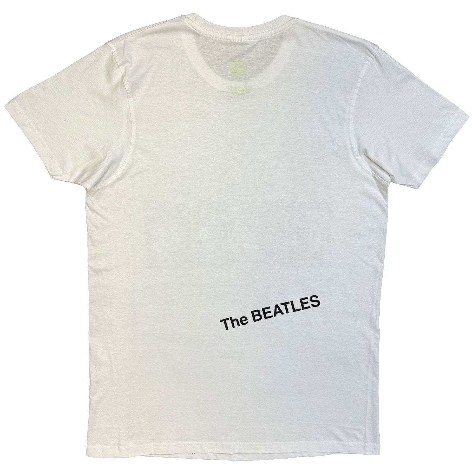 The Beatles Unisex T-Shirt: White Album Tracks (White) (Back Print)