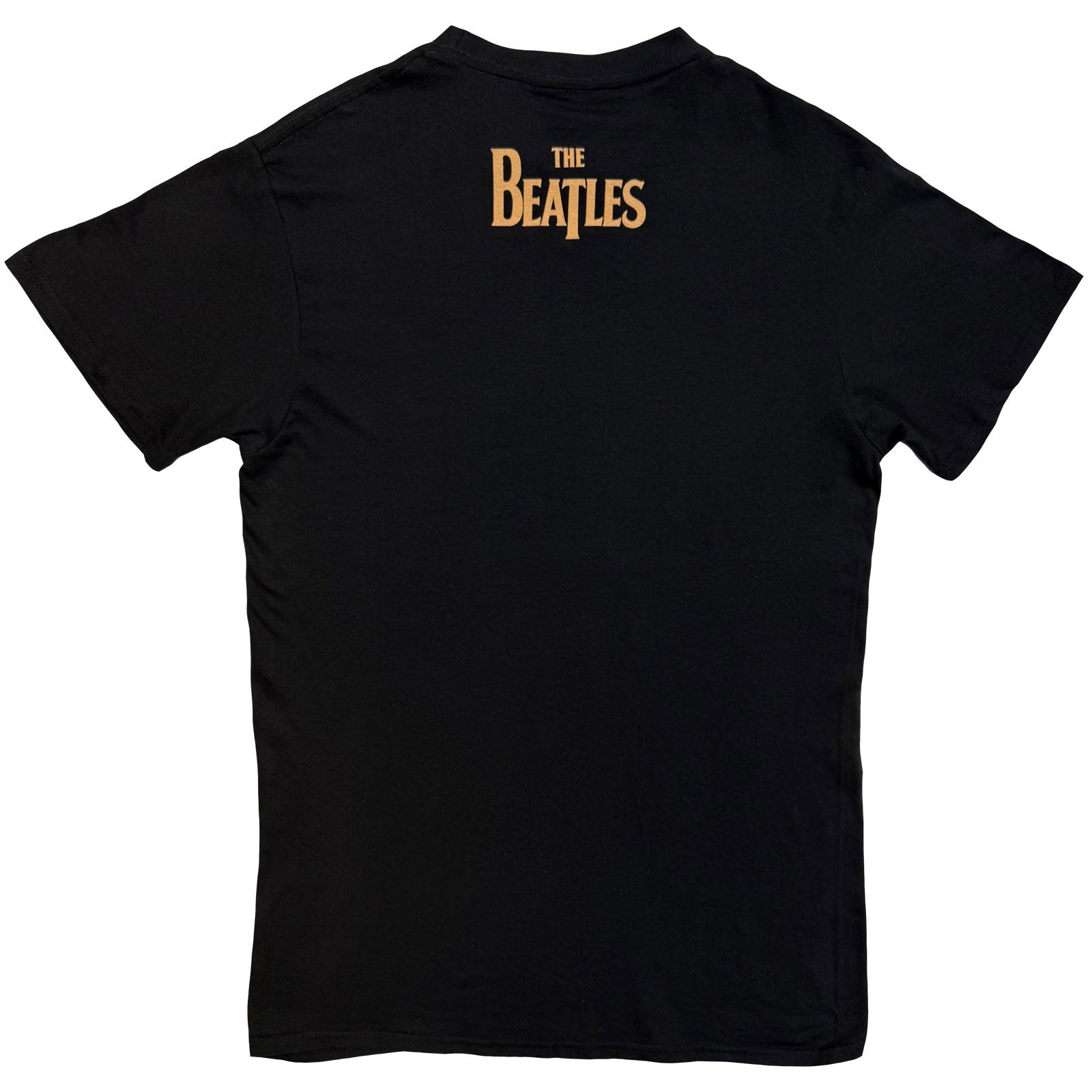 The Beatles Unisex T-Shirt: Here Comes The Sun (Black) (Back Print)