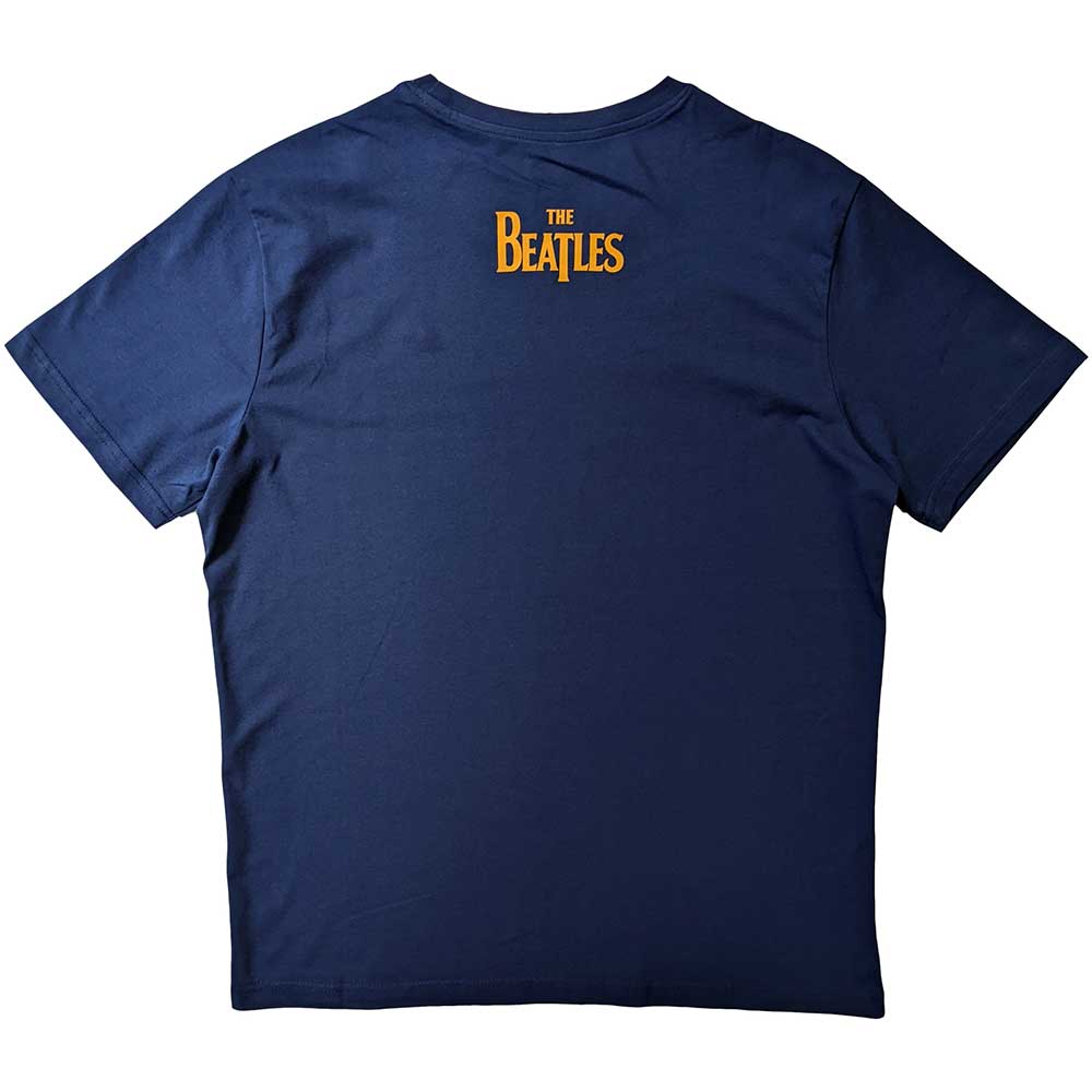 The Beatles Unisex T-Shirt: When I'm Sixty Four (Blue) (Back Print)