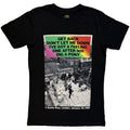 The Beatles Unisex T-Shirt: Rooftop Songs Gradient (Black)
