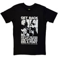 The Beatles Unisex T-Shirt: 3 Savile Row (Black)