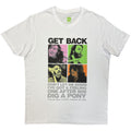 The Beatles Unisex T-Shirt: 3 Savile Row (White)