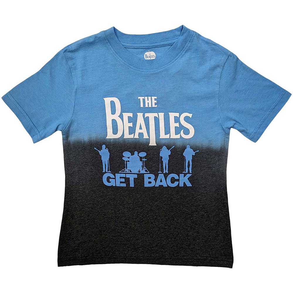 The Beatles Kids T-Shirt: Get Back (Blue) (Wash Collection)