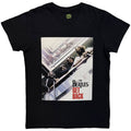 The Beatles Unisex T-Shirt: Get Back Poster (Black)
