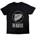 The Beatles Unisex T-Shirt: Rubber Soul Names (Black)