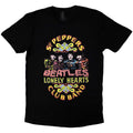 The Beatles Unisex T-Shirt: Sgt Pepper 2 (Black)