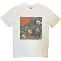 The Beatles Unisex T-Shirt: Rubber Soul Album Cover (White)