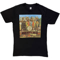 The Beatles Unisex T-Shirt: Sgt Pepper Crystals (Black) (Embellished)