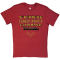 The Beatles Unisex T-Shirt: Sgt Pepper Stacked Crystals (Red) (Embellished)