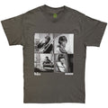 The Beatles Unisex T-Shirt: Revolver Studio Shots (Charcoal Grey)