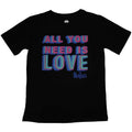 The Beatles Ladies T-Shirt: All You Need Is Love (Black)