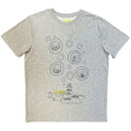 The Beatles Unisex T-Shirt: Bubbles (Heather Grey)