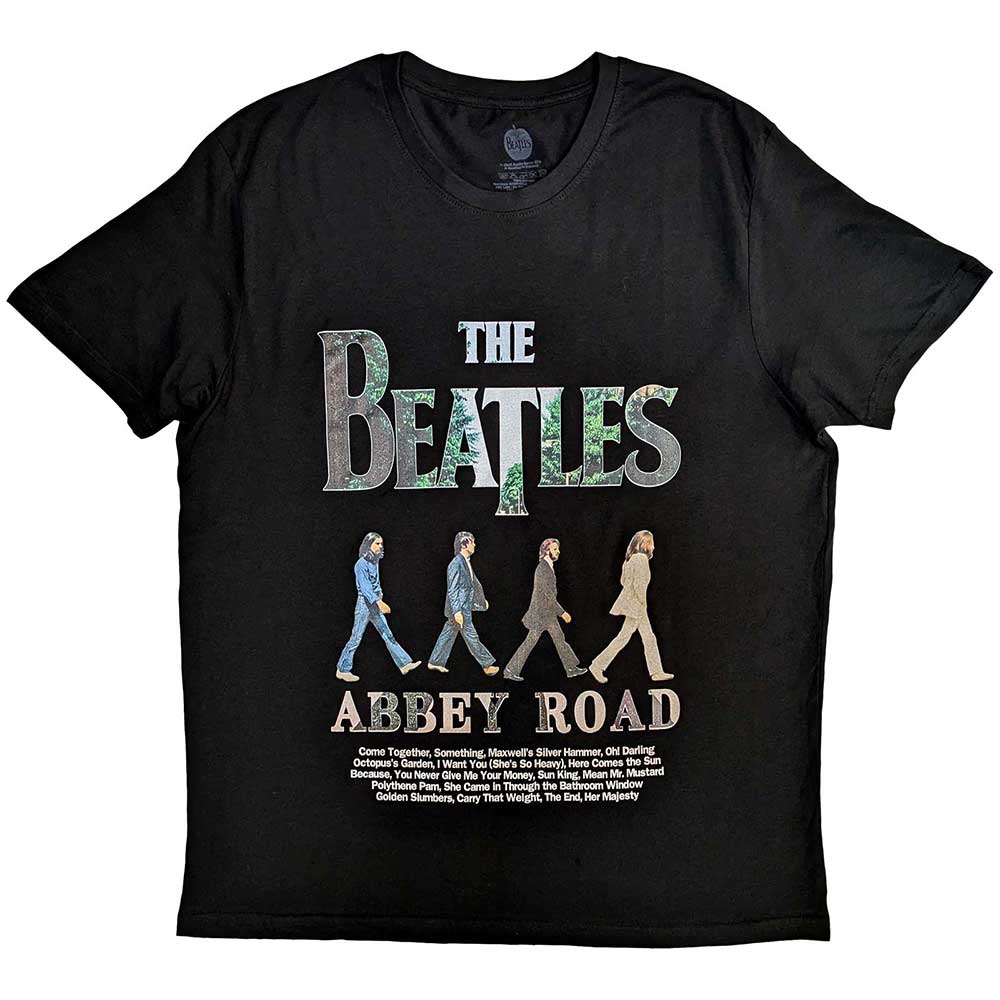 The Beatles Unisex T-Shirt: Abbey Road '23 (Black)