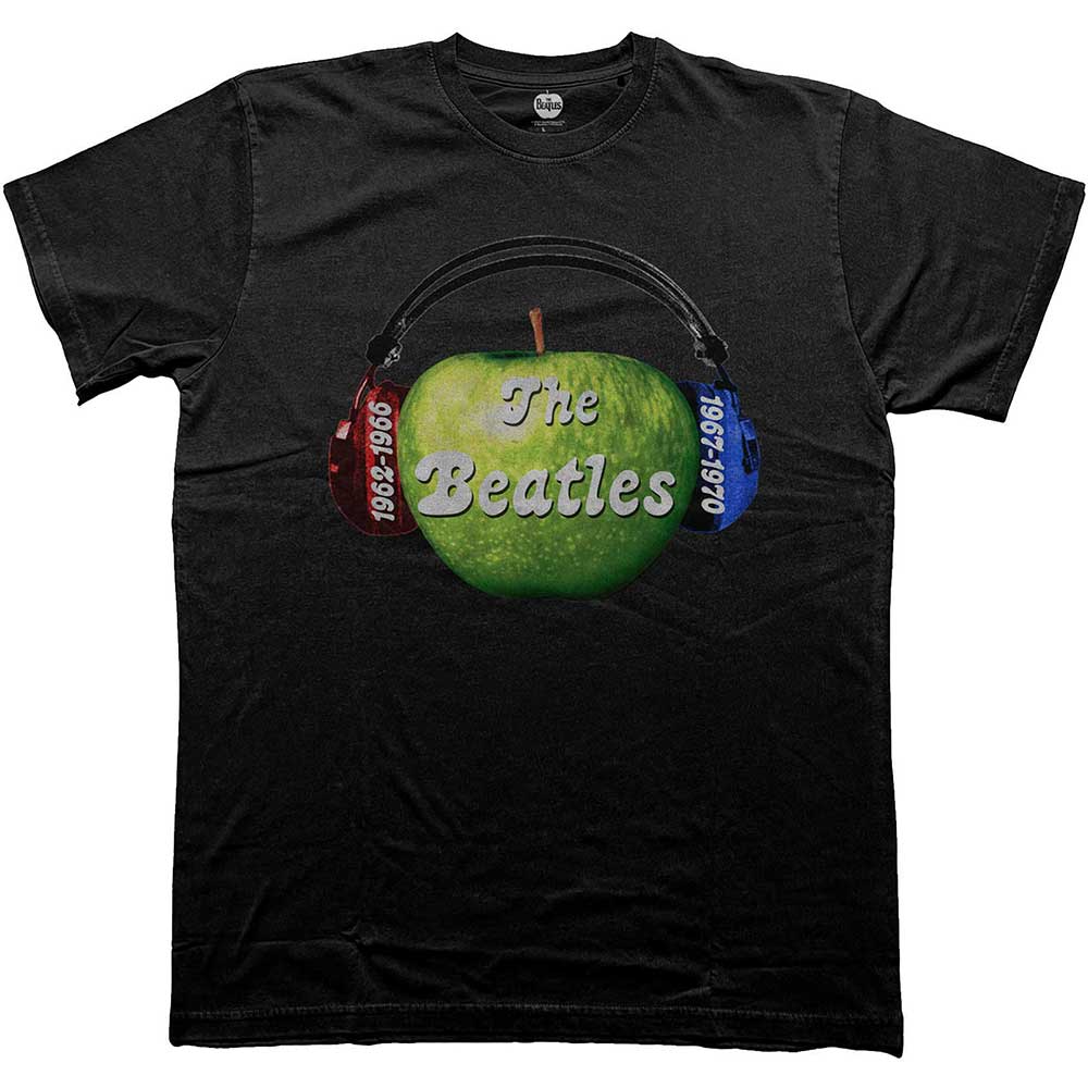The Beatles Unisex T-Shirt: Listen To The Beatles (Black)