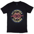 The Beatles Unisex T-Shirt: Painted Pepper (Black)