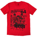 The Beatles Unisex T-Shirt: 1964 (Red)