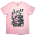 The Beatles Unisex T-Shirt: 1967 (Pink)