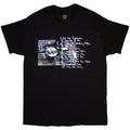 The Beatles Unisex T-Shirt: Washington '64 Drum Photo & Setlist (Black)