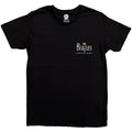 The Beatles Unisex T-Shirt: Collage Logo (Black)