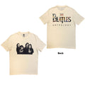 The Beatles Unisex T-Shirt: Group Photo Anthology Infill (Natural) (Back Print)