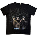The Beatles Unisex T-Shirt: Rubber Soul Photo (Black)