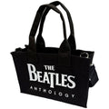 The Beatles Cotton Tote Bag: Anthology (Black) (Back Print)