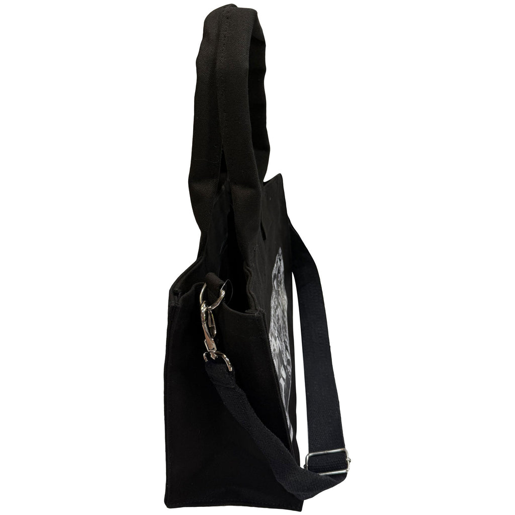 The Beatles Cotton Tote Bag: Anthology (Black) (Back Print)