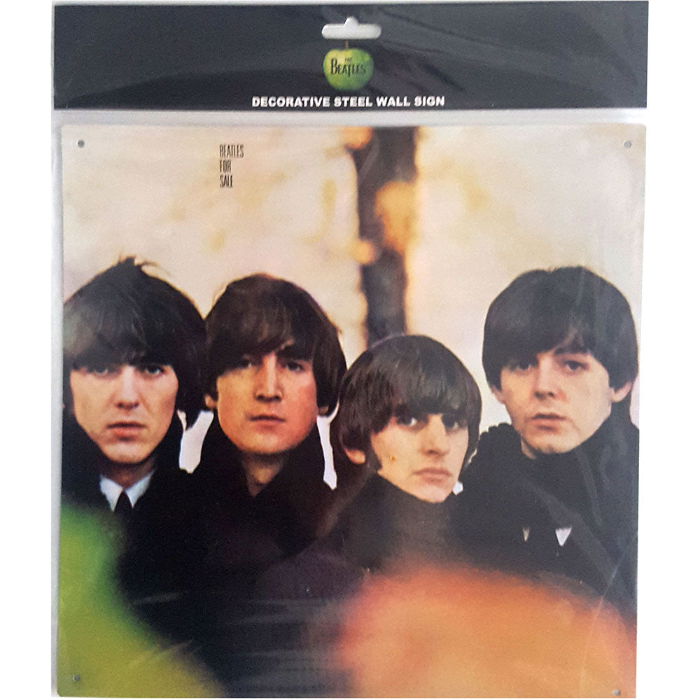 The Beatles Steel Wall Sign: For Sale Album Cover
