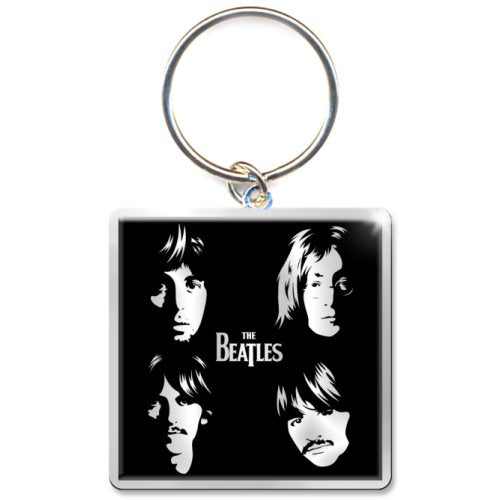 The Beatles Keychain: Illustrated Faces Photo Print (Photo Print)