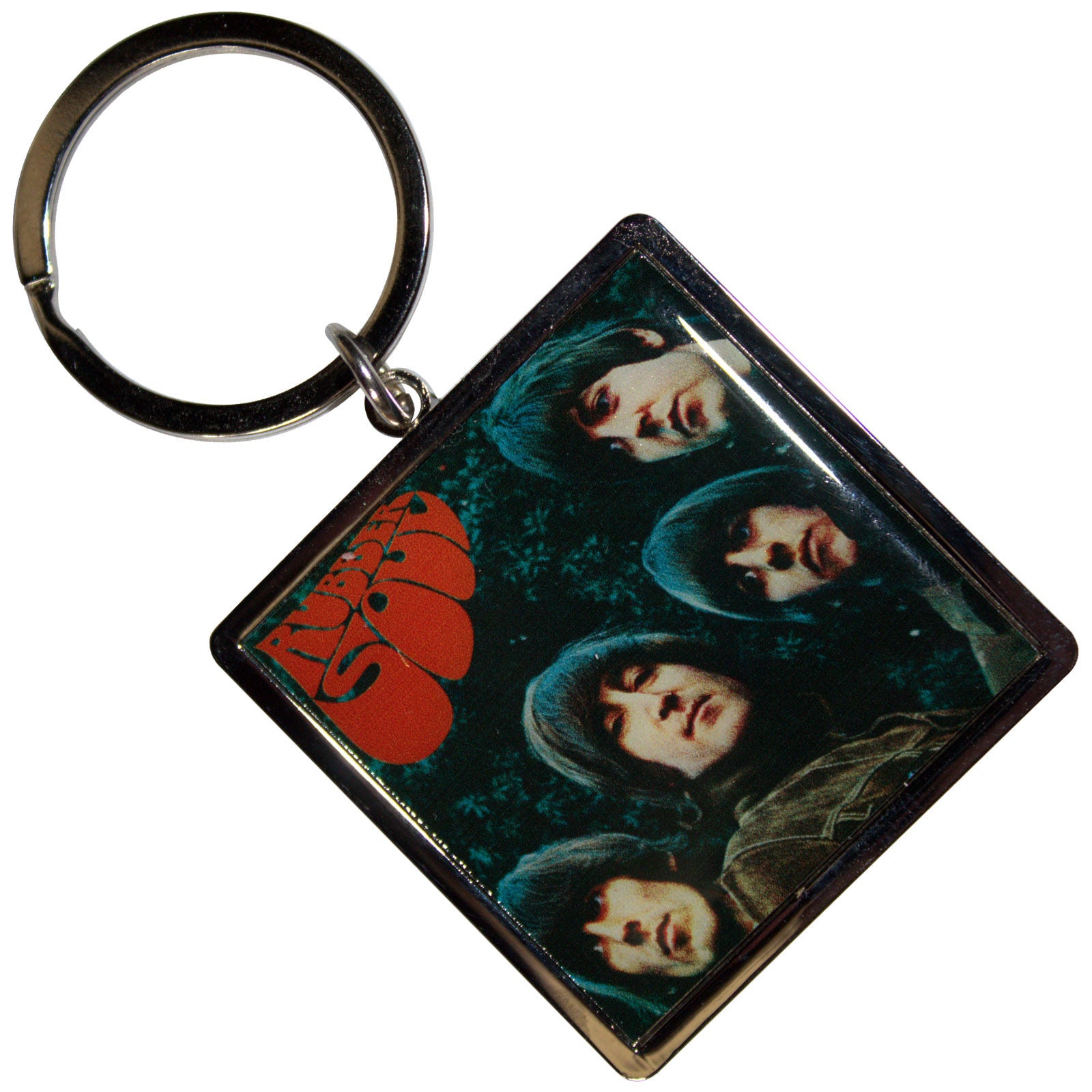 The Beatles Keychain: Rubber Soul Album Photo Print