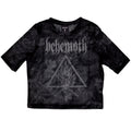 Behemoth Ladies Mesh Crop Top: Furor Divinus (Black)