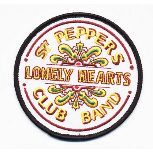 The Beatles Standard Patch: Sgt Pepper Drum