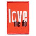 The Beatles Standard Patch: Love Me Do