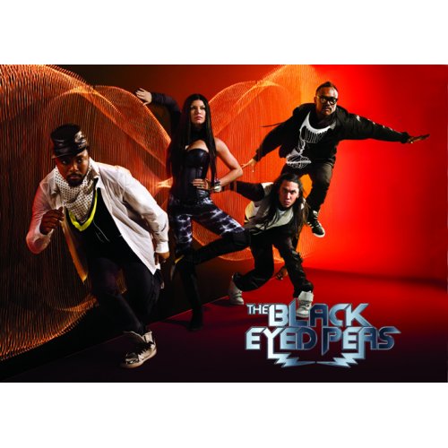 The Black Eyed Peas Postcard: Boom Boom Pow