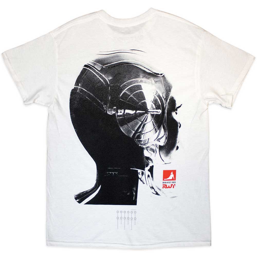 Beyoncé© Unisex T-Shirt: Moonlanding Renaissance Tour 2023 (White) (Back Print & Ex-Tour)