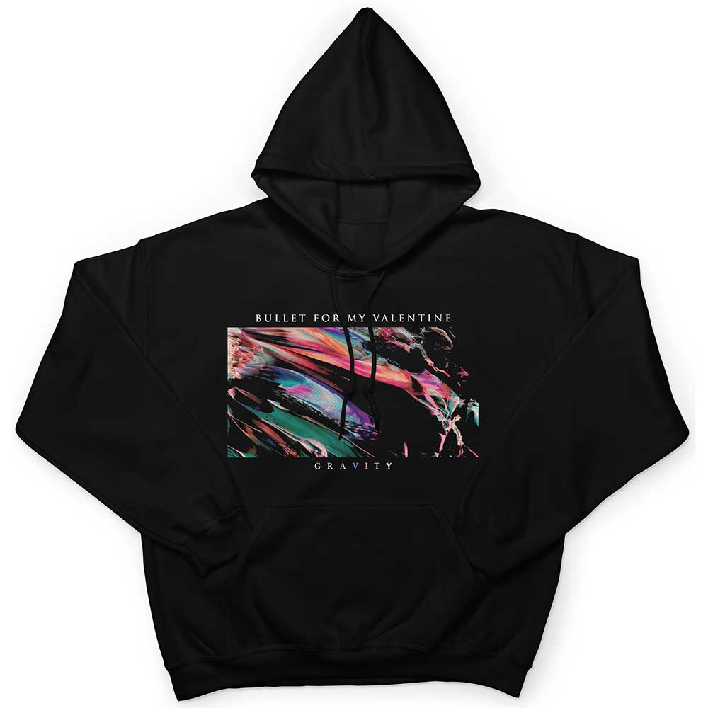 Bullet For My Valentine Unisex Pullover Hoodie: Gravity (Black) (LOS)